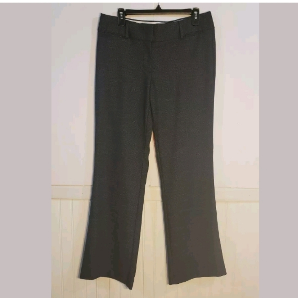 Ann Taylor Loft Gray Marisa Trouser Pants Sz 8